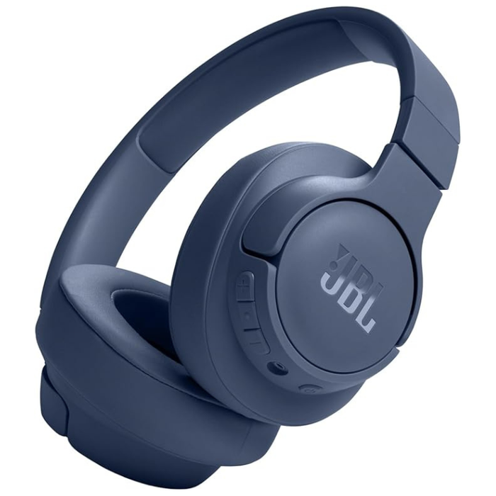 JBL Tune 720BT Wireless Over-Ear Headphones – Pure Bass Sound, Bluetooth 5.3, Hands-Free Calls, Audio Cable, 76-Hour Battery Life